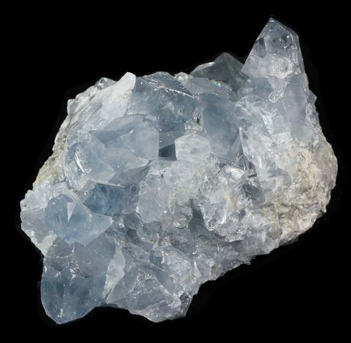 Blue Celestine (Celestite) Crystal Cluster - Madagascar #31238